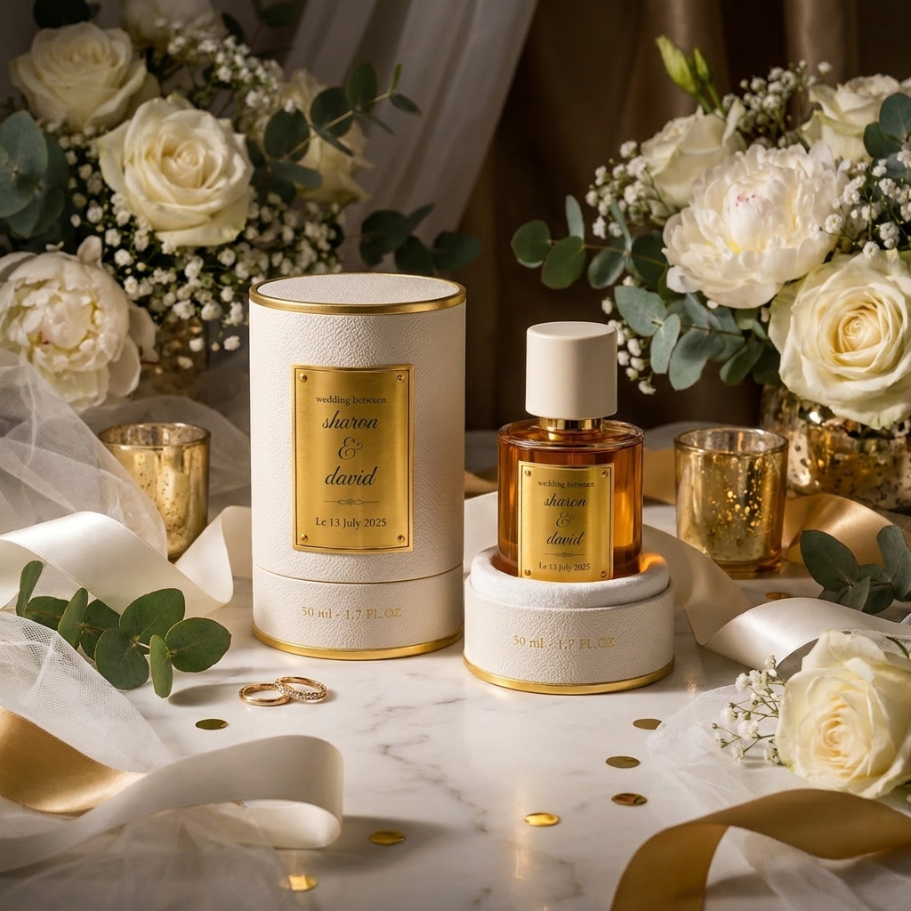 Wedding celebration perfume favor keepsake