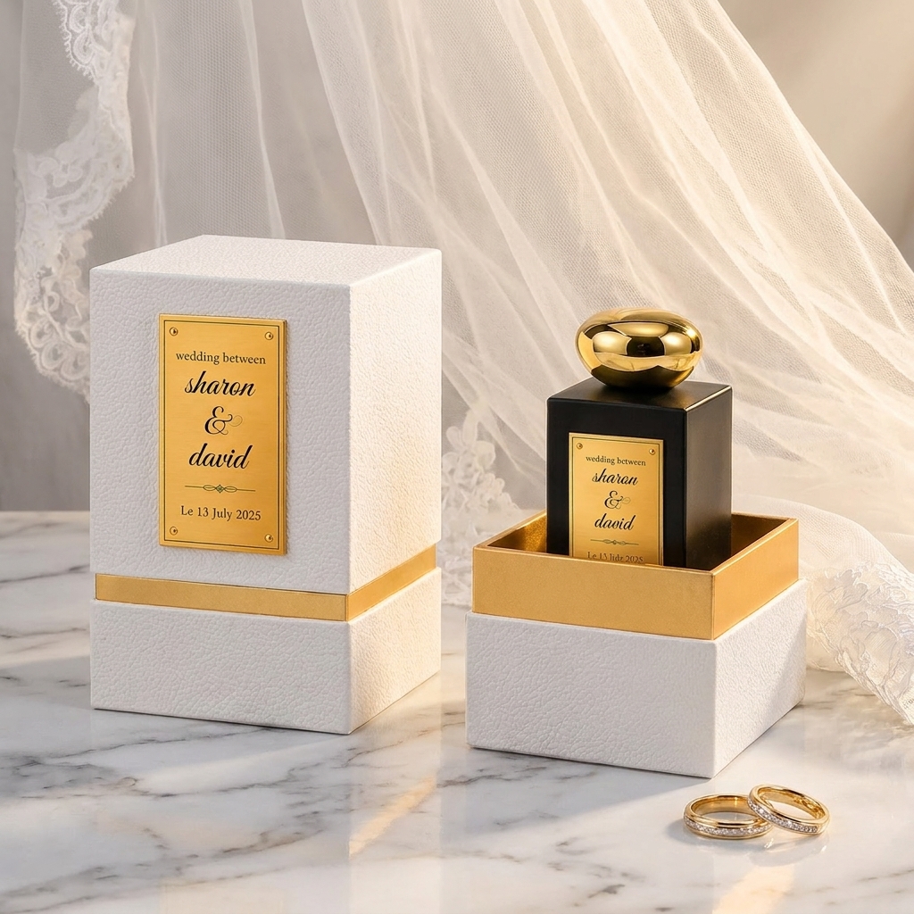 Bohemian wedding decoration with perfume favor