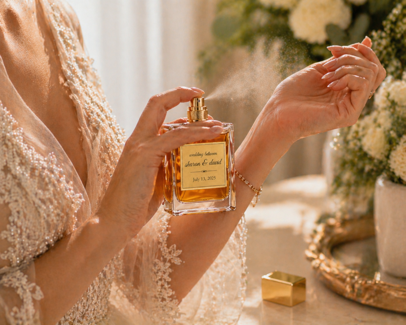 Wedding perfume favor 50ml extrait
